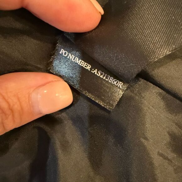 AllSaints Catch Biker Kushiro Jacket Quilted Black Leather - Picture 4 of 5